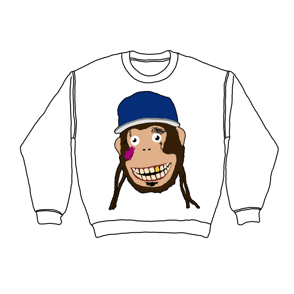 LOUDASSMONKEY OFFICIAL “RIP YAMS” CREWNECK